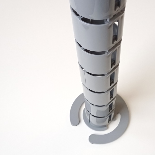 ГИБКИЙ КАБЕЛЬ-КАНАЛ С БОЛЬШИМ МЕТАЛЛИЧЕСКИМ ОСНОВАНИЕМ